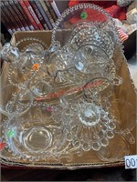 Clear Glass Lot - Candlewick (Dining Room)