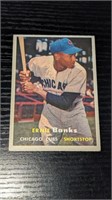 1957 Topps Ernie Banks #55