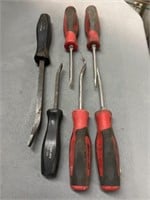 Snap-On Screwdrivers with Pry Bars