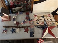 4th of July Home Decor Lot (Living Room)