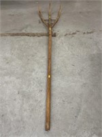 Primitive Three Prong Wooden Fork