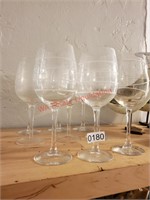 Unique Wine Glasses (Hallway)