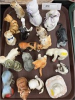 Porcelain Cat Figurines