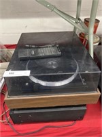 Sharp Turntable with Kenwood Disc Player