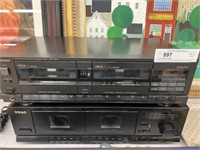 (2) Cassette Players