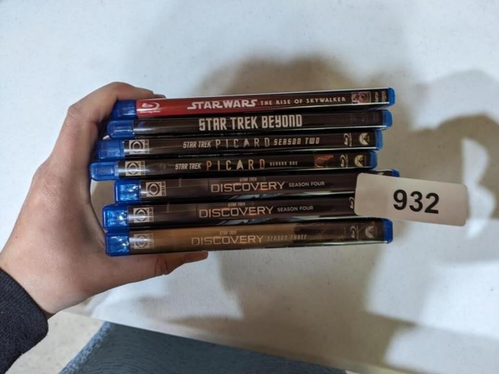 Star Trek Blu Ray DVDs