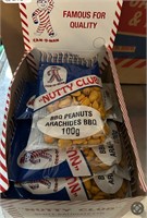 NEW (12x100g) Nutty Club BBQ Peanuts