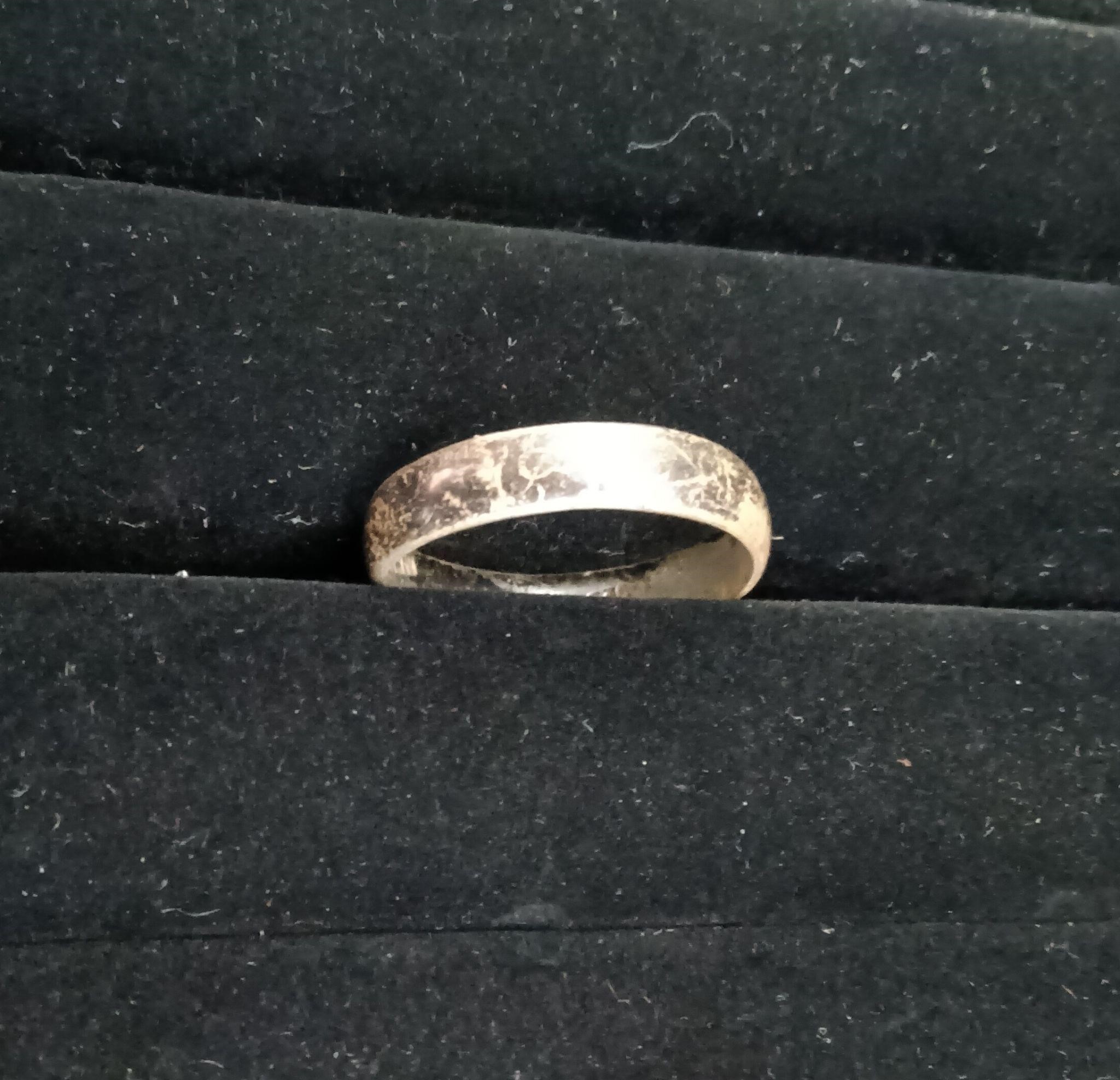 Vintage .925 Silver Men's Ring (Size 11) (3.8 g)
