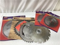 6 Assorted Saw Blades