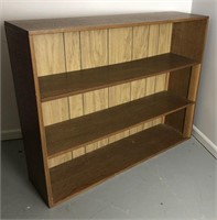 Wood Shelving Unit or Bookcase 3 Shelves