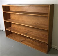 Pine Shelving Unit or Bookcase 4 Shelves
