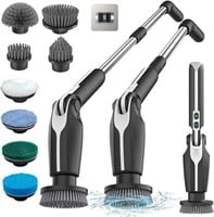 Electric Spin Scrubber with 8 Brushes