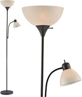 Adjustable Floor Lamp with Reading Light
