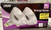 Feit Electric 90W Halogen Flood Bulbs PAR38