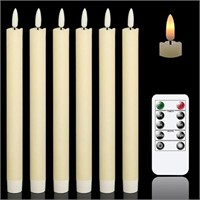 Flameless Taper Candles with Remote