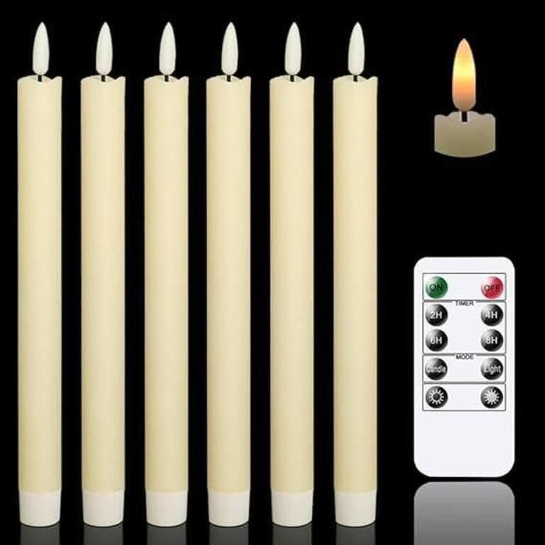Flickering Flameless Taper Candles