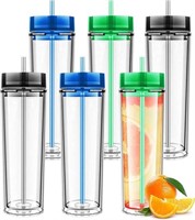 Insulated Acrylic Tumblers with Lids