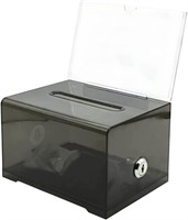 Secure Donation Box with Lock