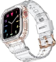 Crystal Clear Apple Watch Band