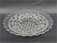 Vintage Cambridge Glass 4-Toed Footed11.5in Bowl