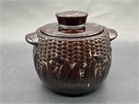 Royal Canadian Pottery Bean Pot