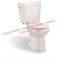 G.B. 2-piece 1.28 GPF Single Flush Round Toilet