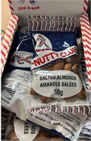NEW (12x50g) Nutty Club Salted Almonds