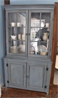 Shabby Chic Wooden China Cabinet
