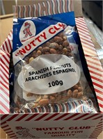 NEW (12x100g) Nutty Club Spanish Peanuts