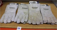 Welding Gloves 4 Pair
