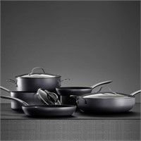 Vkoocy Classic Hard-Anodized Nonstick Cookware