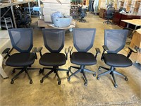 Solve Style Mid Back Mesh Swivel Task Chairs