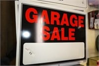 Plastic Garage Sale signs - 7 signs