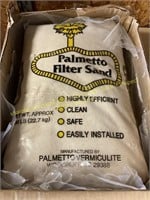 Palmetto 50lb.bag filter sand