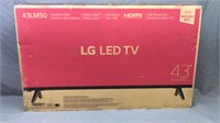 New In Box Lg Led Tv 43in 43lm50 Model