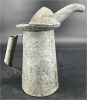 Vintage Galvanized Oil Can