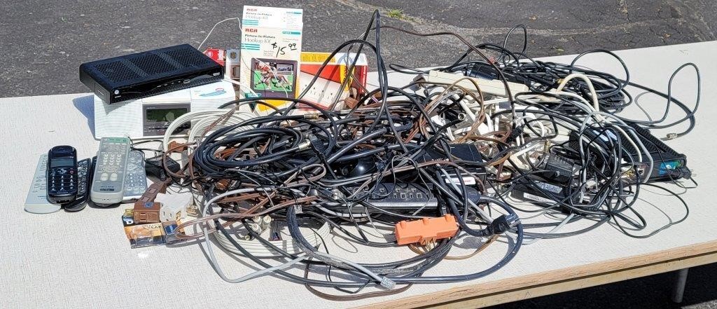 Cords, Cables, Remotes & Other Electronics
