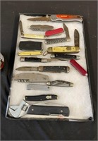 Large Pocket Knife Lot