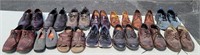 (3) Hanging Shoe Organizers w/ Men's Shoes
