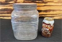 Old Square Shaped  Jar