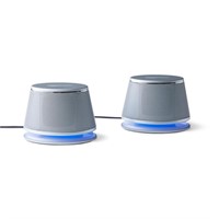 Basics USB Plug-n-Play Computer 2 Speakers For