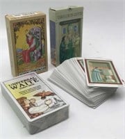 2 New Tarot Card Decks - Universal Waite &