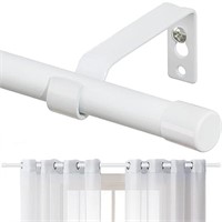 Curtain Rods for Windows 28 to 48 Inch, 5/8 Inch
