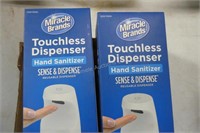 Hand sanitizer with dispenser