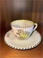 Tea Cup and Saucer (Back room)