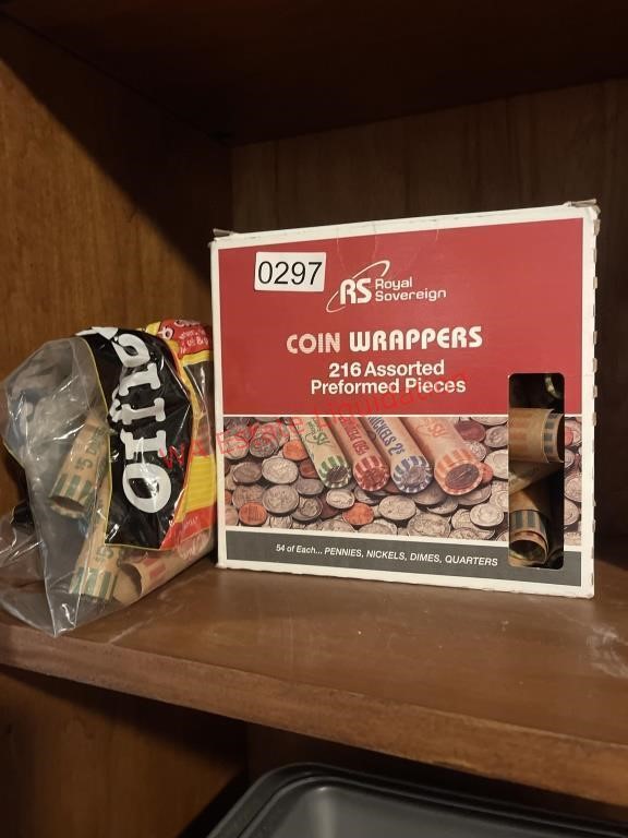 Coin Roll Papers (back room)