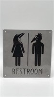 New Beetlejuice Restroom Unisex Sign