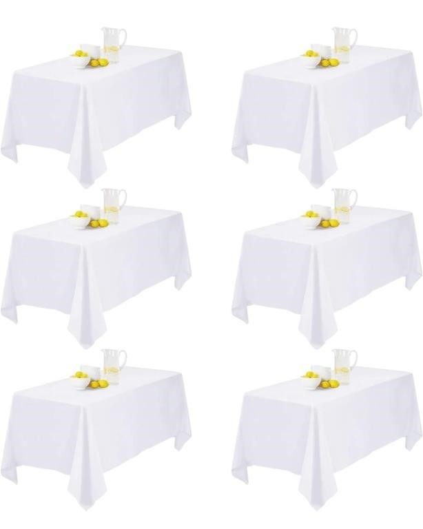 White Table Cloth 6 pk