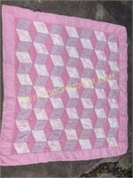 Small lap or baby quilt
