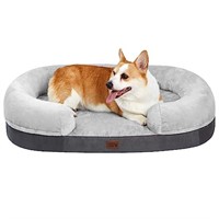 pettycare Memory Foam Dog Beds with Sides for